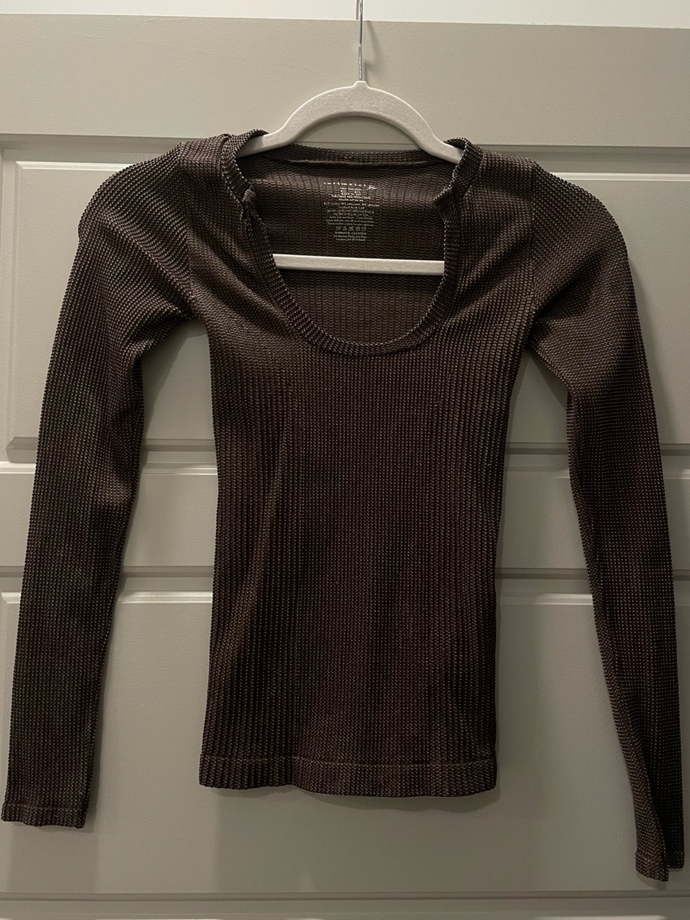 FP Intimately Contour Brown Long Sleeve - M/L